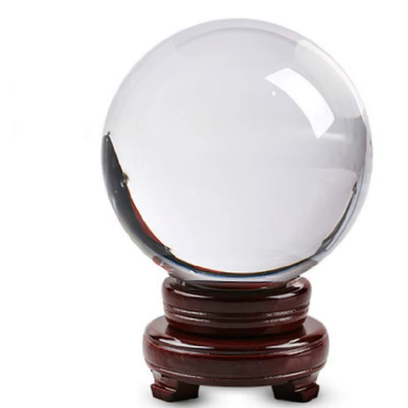 30Mm-100Mm Crystal Ball Quartz Glass Clear Ball Spheres Glass Ball Photography Balls Crystal Craft Decor Feng Shui