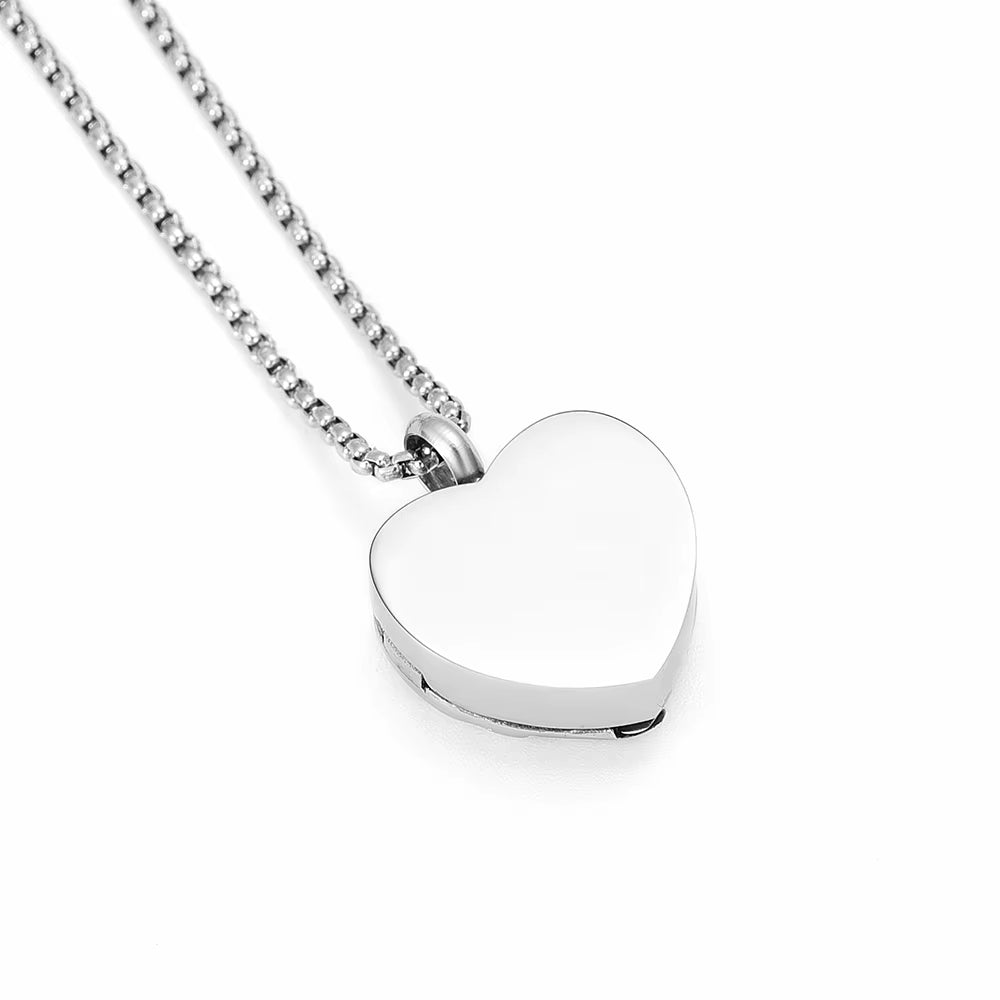 Openable Angel Wing for Photo of Loved Ones /Pets Always in My Heart Cremation Urn Pendant Necklace Hold Ashes - Engravable