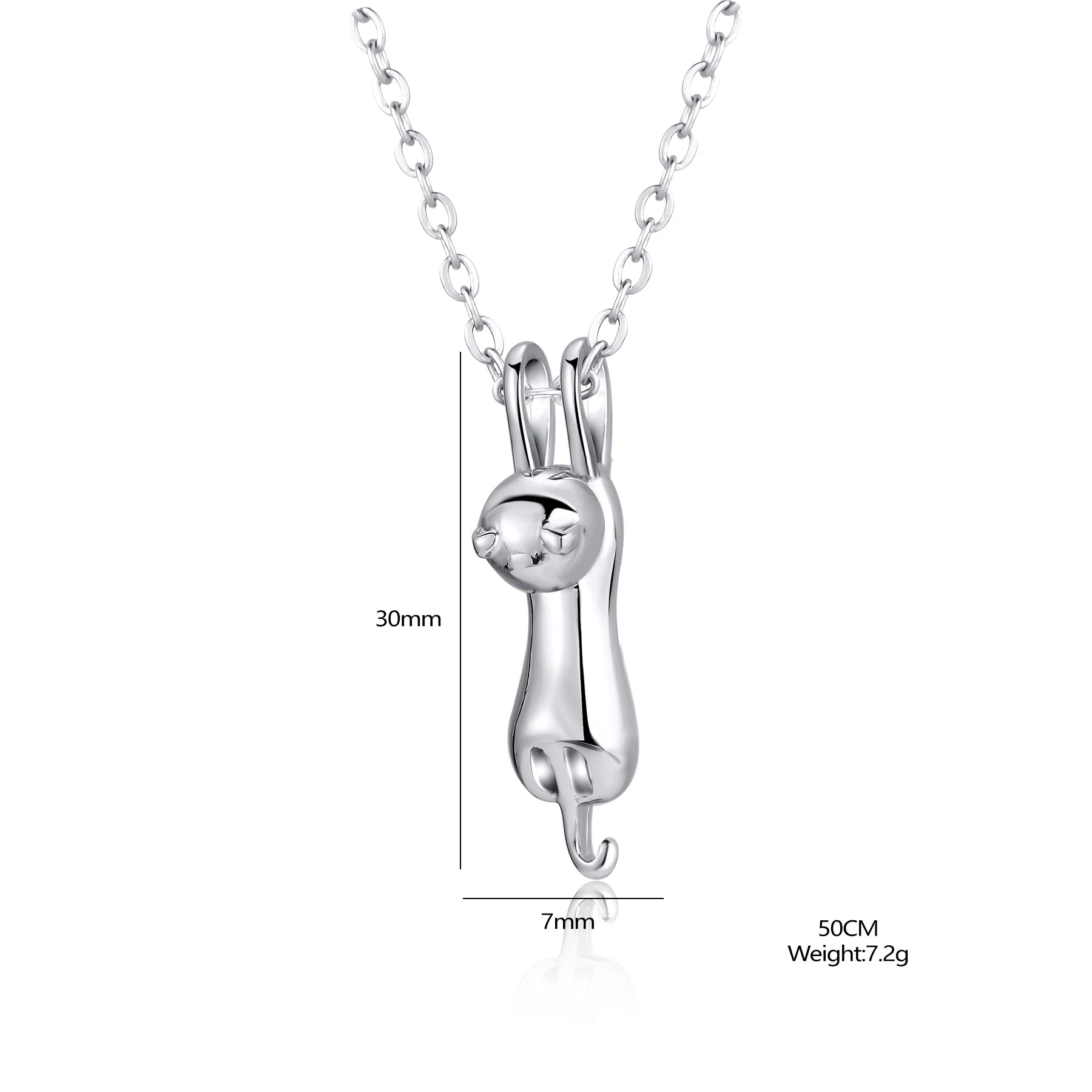 Cremation Jewelry: Elegant Cat Pendant Necklace for Ashes - Waterproof Keepsake Memorial Accessory