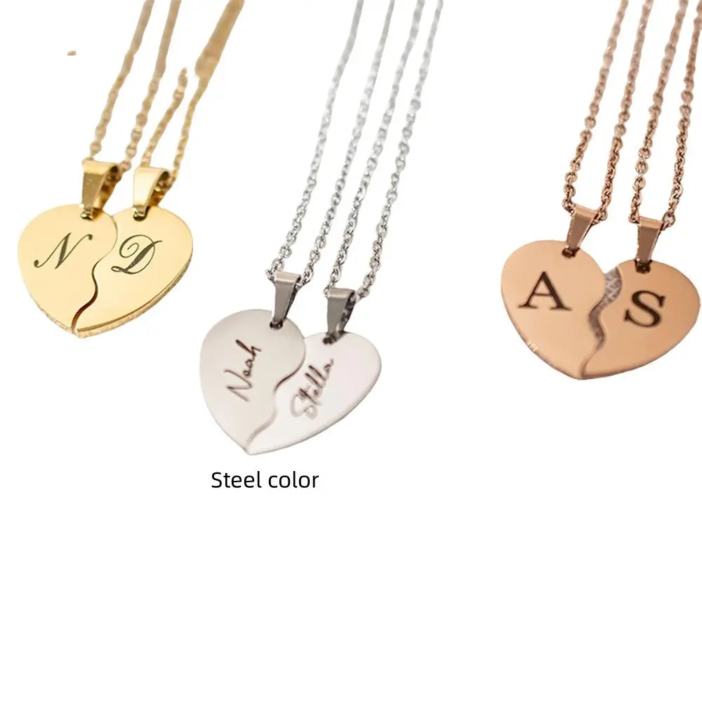 Forever in My Heart Custom Stainless Steel Memorial Necklace