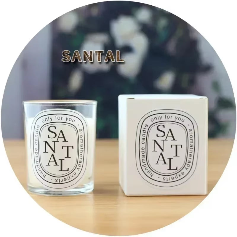 Enchanting Transparent Scented Candle Gift Set - Perfect for Weddings, Guests & Romantic Moments