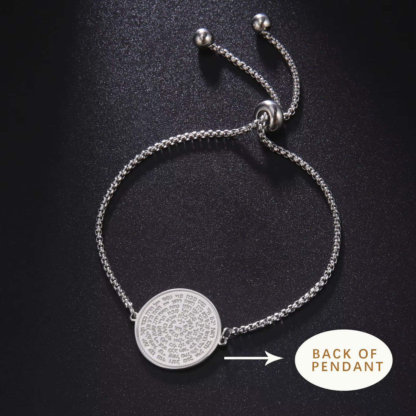 Seal of Archangel Michael Bracelet Michaelmas Raphael Uriel Gabriel Protective Talisman Stainless Steel Jewish Jewelry