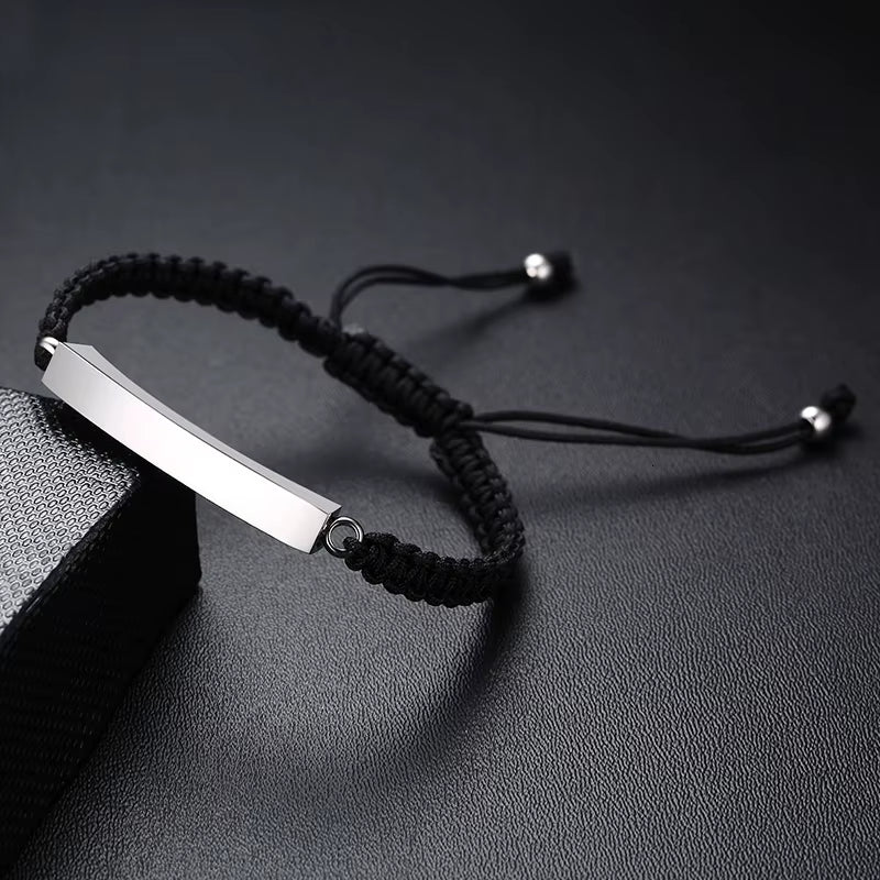 Engraved Memorial Urn Bracelet Stainless Steel Cremation Ash Bangles for Men Women Memorial Jewelry Hold Ashes of Loved Ones
