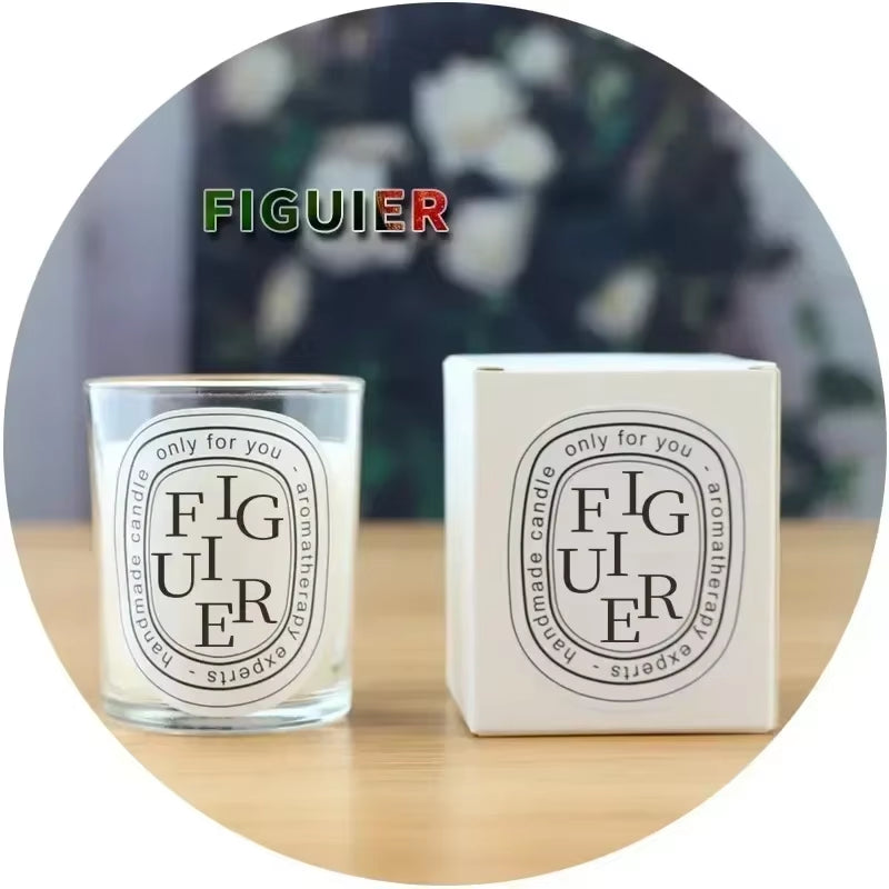 Enchanting Transparent Scented Candle Gift Set - Perfect for Weddings, Guests & Romantic Moments