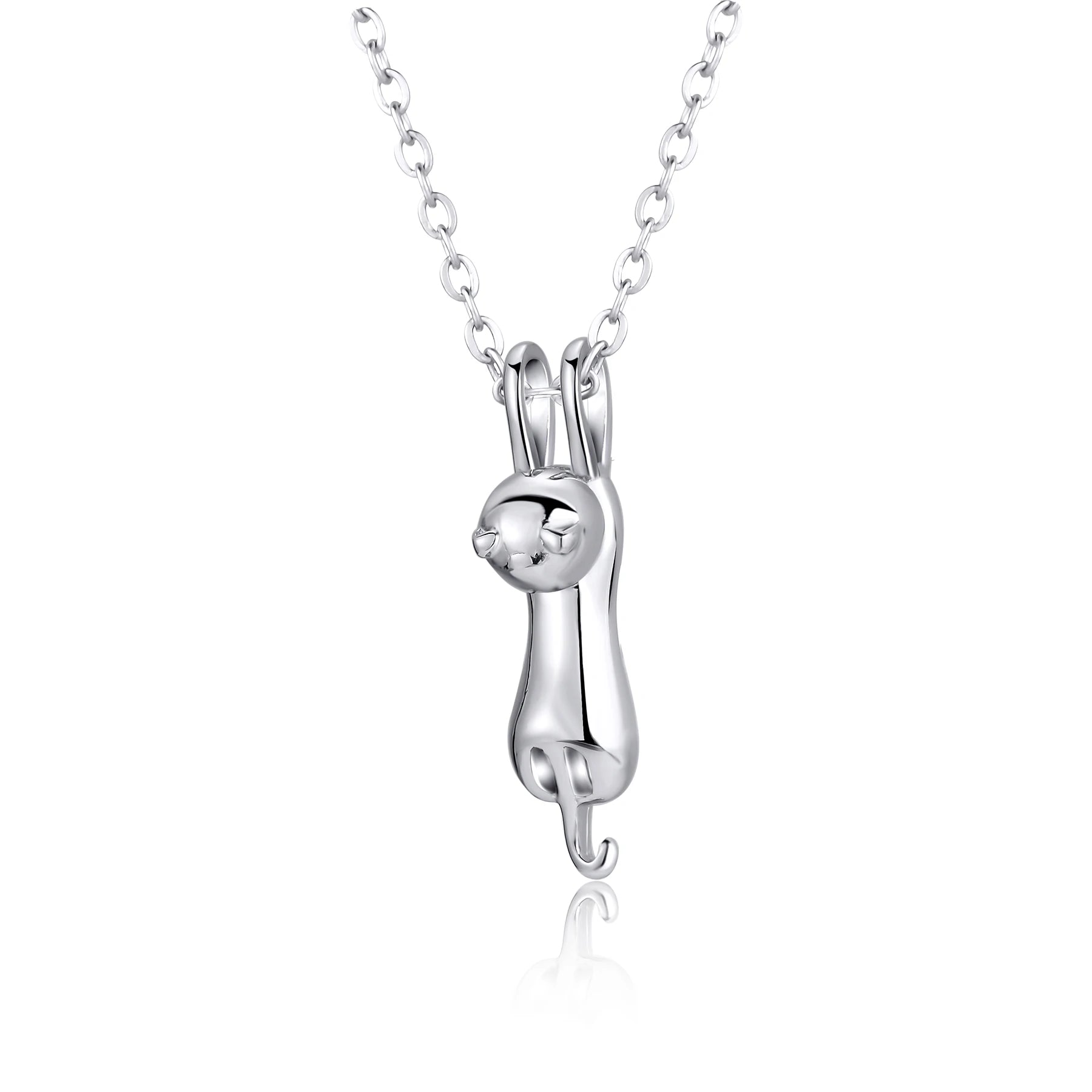 Cremation Jewelry: Elegant Cat Pendant Necklace for Ashes - Waterproof Keepsake Memorial Accessory
