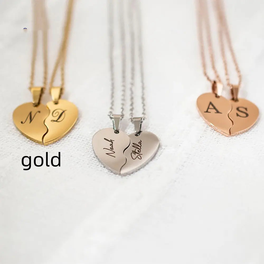 Forever in My Heart Custom Stainless Steel Memorial Necklace