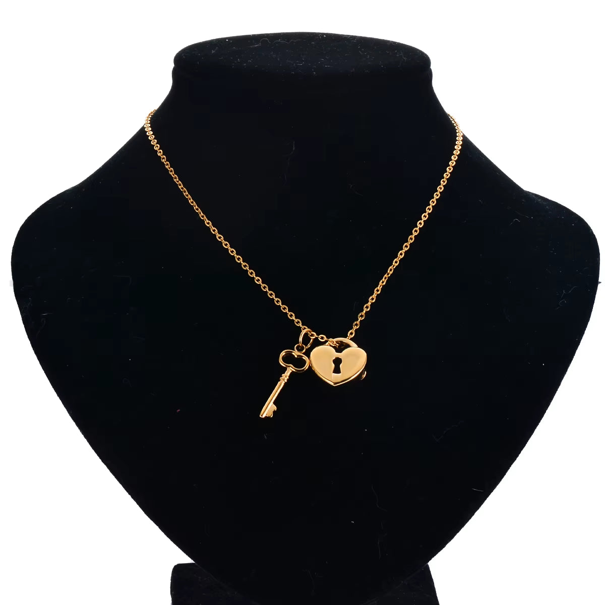 Heart Lock Cremation Urn Pendant Necklace - Stainless Steel Memorial Padlock Ashes Holder Keepsake Jewelry